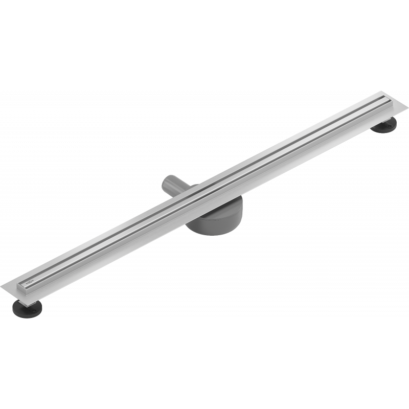 Mexen Flat 360° Slim otáčecí lineární odtok 80 cm, inox - 1041080
