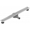 Mexen Flat 360° Slim lineární otočný odtok 70 cm, inox - 1041070