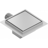 Mexen Flat-Q M13 podlahový vpust čtvercový 12 x 12 cm, inox - 1010012