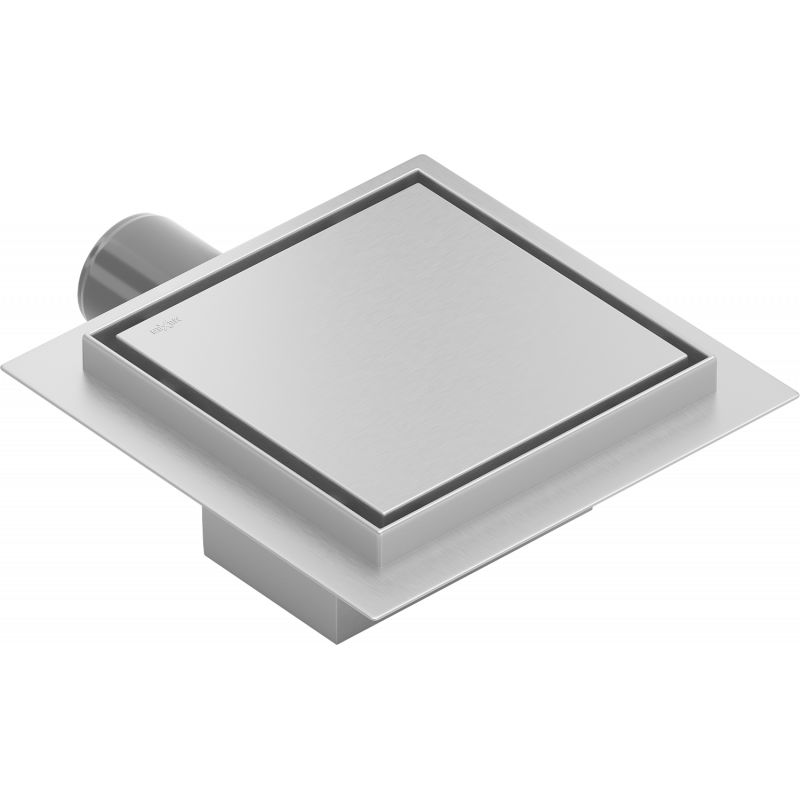 Mexen Flat-Q M13 podlahový vpust čtvercový 15 x 15 cm, inox - 1010015