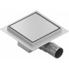 Mexen Flat-Q M13 podlahový odtok čtvercový 15 x 15 cm, inox - 1010015