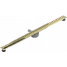 Mexen Flat 360° Slim odtok liniový otočný 120 cm, zlatý - 1541120