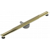 Mexen Flat 360° Slim rotační liniový odtok 80 cm, zlatý - 1541080