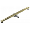 Mexen Flat 360° Slim otočný liniový odtok 80 cm, zlatý - 1541080