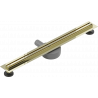 Mexen Flat 360° Slim otočný lineární odtok 70 cm, zlatý - 1541070