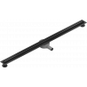Mexen Flat 360° Slim otočný liniový odtok 110 cm, černý - 1741110