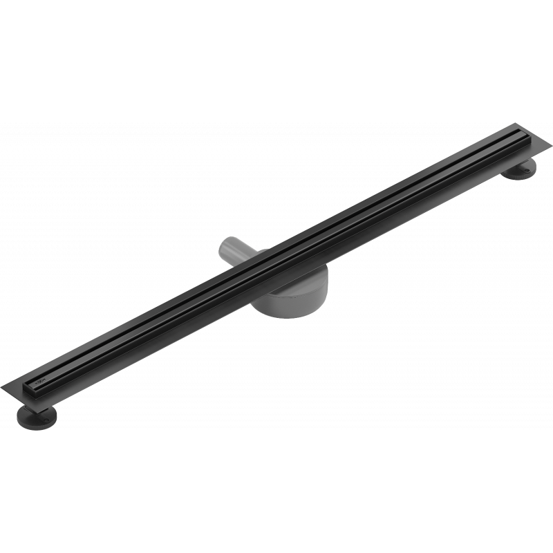 Mexen Flat 360° Slim lineární otočný odtok 90 cm, černý - 1741090