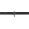 Mexen Flat 360° Slim otočný lineární odtok 90 cm, černý - 1741090