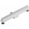 Mexen Flat Wall lineární odtok stěnový 2v1 60 cm, inox - 1030060