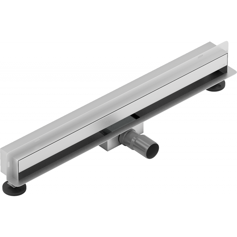 Mexen Flat Wall lineární odtok stěnový 2v1 60 cm, inox - 1030060