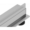Mexen Flat Wall nástěnný lineární odtok 2v1 100 cm, inox - 1030100