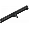 Mexen Flat Wall lineární odtok ve stěně 2v1 100 cm, černý - 1730100