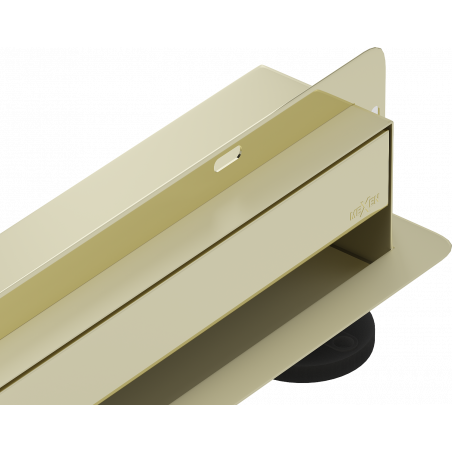Mexen Flat Wall lineární nástěnný odtok 2v1 70 cm, zlatý - 1530070