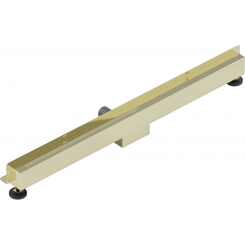 Mexen Flat Wall nástěnný liniový odtok 2v1 90 cm, zlatý - 1530090