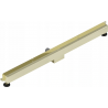 Mexen Flat Wall nástěnný lineární odtok 2v1 110 cm, zlatý - 1530110