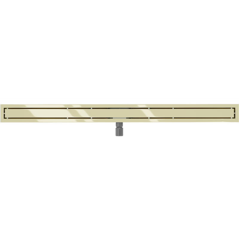 Mexen Flat M13 liniový odtok 2v1 120 cm, zlatý - 1510120