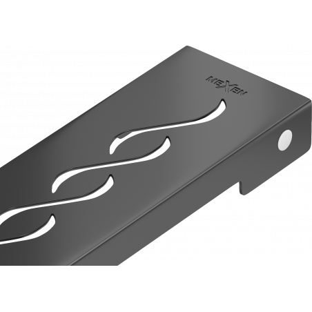 Mexen Flat M18 kryt pro lineární odtok 100 cm, černý - 1723100