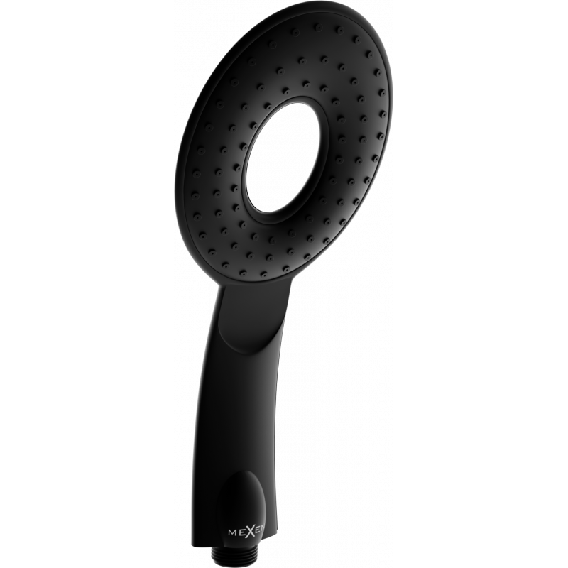 Mexen R-73 ruční sprcha 1-funkční, černá - 79573-70