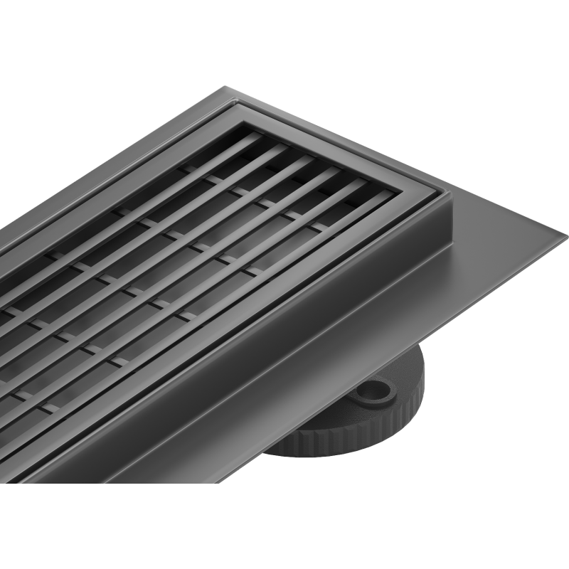 Mexen Flat M33 lineární odtok 80 cm, černý - 1733080-15