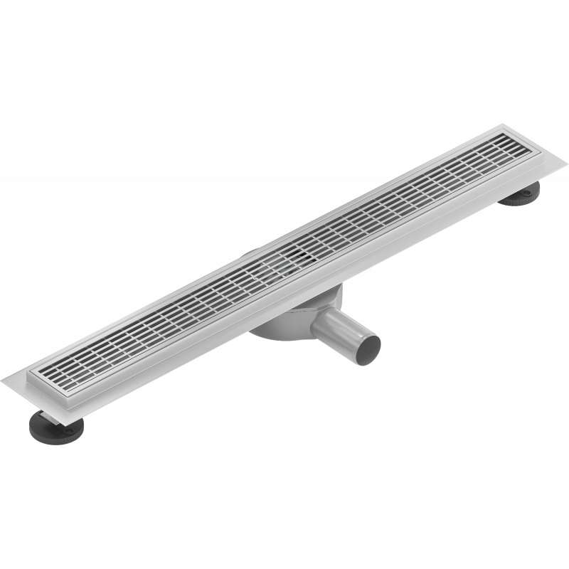 Mexen Flat 360° M33 otočný liniový odtok 70 cm, inox - 1033070-40