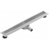 Mexen Flat 360° M33 otočný liniový odtok 70 cm, inox - 1033070-40