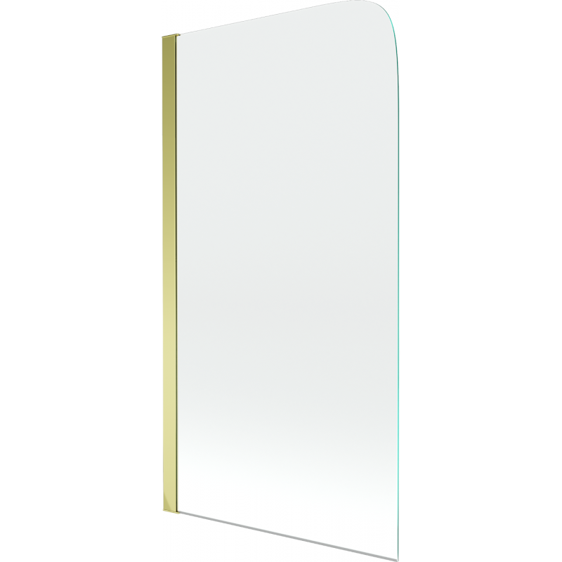 Mexen Felix vanová zástěna 1-křídlová 70 x 140 cm, transparentní, zlatá - 890-070-001-50-00