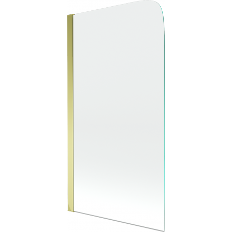 Mexen Felix vanová zástěna 1-křídlová 70 x 140 cm, transparentní, zlatá - 890-070-001-50-00