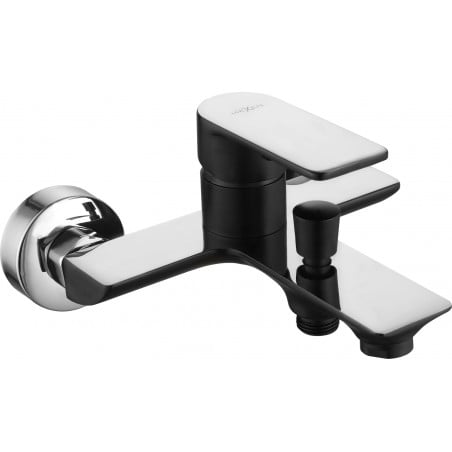 Mexen Alfa baterie vanová, černá/chrom - 745730-71
