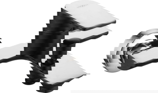 Mexen Alfa baterie vanová, černá/chrom - 745730-71