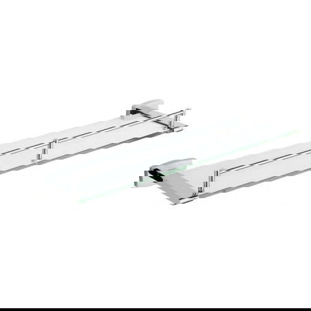 Mexen Zoja závěsná skleněná polička, chrom - 7019137-00