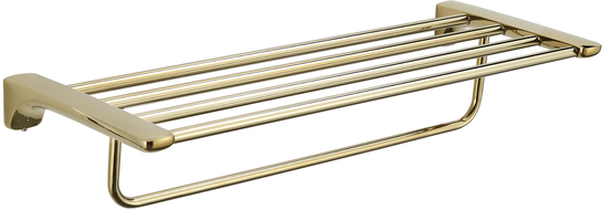 Mexen Lea police na ručník, zlatá - 7026020-50