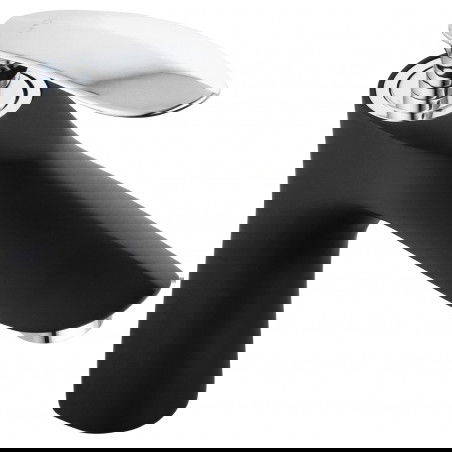 Mexen Lily umyvadlová baterie, černá/chrom - 73600-17