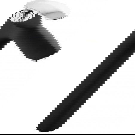 Mexen Lily vysoká umyvadlová baterie, černá/chrom - 73610-17