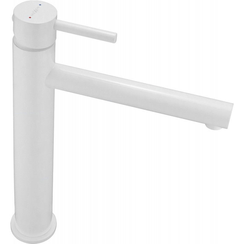 Mexen Elba vysoká umyvadlová baterie, bílá - 74110-20