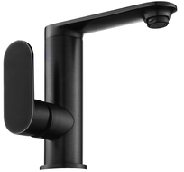 Mexen Milo umyvadlová baterie boční držák, černá - 71305-70