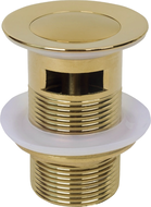 Mexen korek klik-klak malý kulatý s přepadem, zlatý - 79925-50