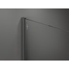 Mexen Kioto sprchová stěna Walk-in 130 x 70 cm, transparentní, zbraňový kov - 800-130-202-95-00-070