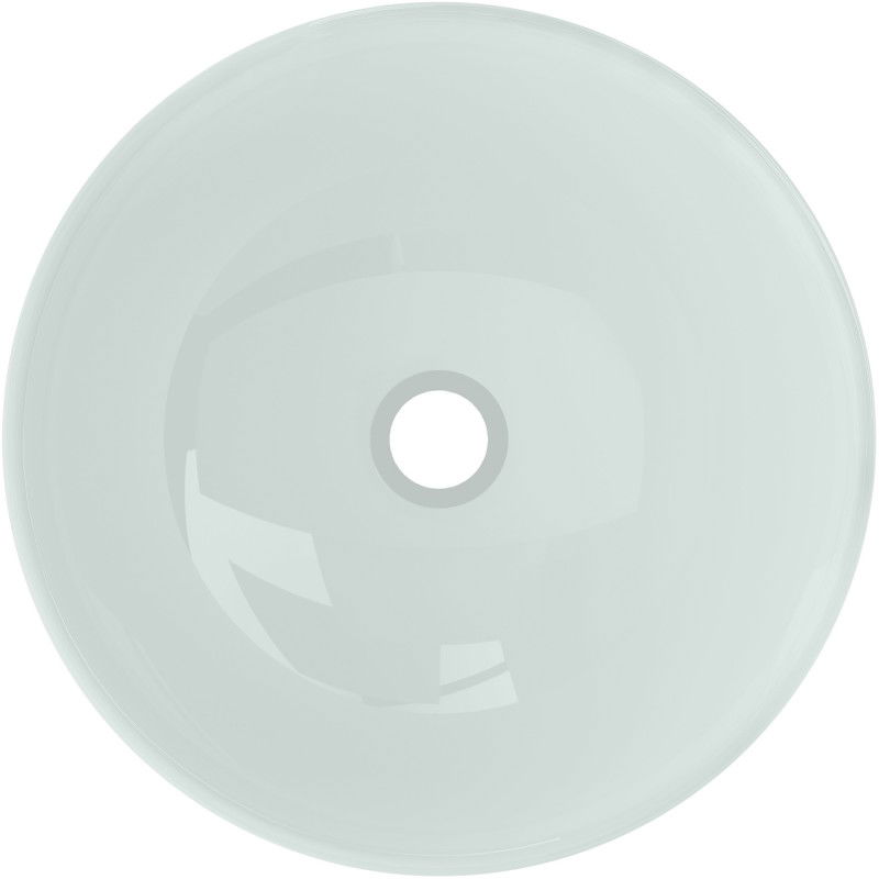 Mexen Mira skleněné umyvadlo na desku 42 x 42 cm, bílá - 24124230