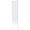 Mexen Next L vanová zástěna jednokřídlá 50 x 150 cm, transparentní, bílá - 895-050-000-03-00-20