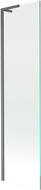 Mexen Next L vanová zástěna 1-dílná 50 x 150 cm, transparentní, kartáčovaná šedá zbraň - 895-050-000-03-00-66