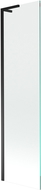 Mexen Next L vanová zástěna 1-křídlová 50 x 150 cm, transparentní, černá - 895-050-000-03-00-70