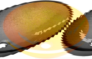 Mexen Mira skleněné umyvadlo na desku 42 x 42 cm, zlaté - 24124250