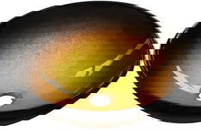 Mexen Mira skleněné umyvadlo na desku 42 x 42 cm, tmavě zlaté - 24124251