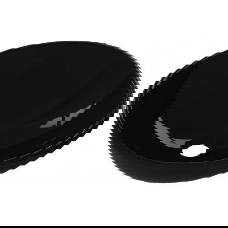 Mexen Mira skleněné umyvadlo na desku 42 x 42 cm, černé - 24124270