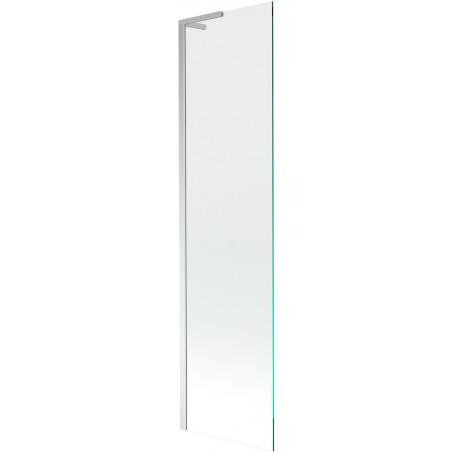 Mexen Next L vana paraván 1-křídlový 50 x 150 cm, transparentní, chrom - 895-050-000-03-00-01