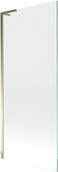 Mexen Next L vanová zástěna 1-křídlová 80 x 150 cm, transparentní, zlatá - 895-080-000-03-00-50
