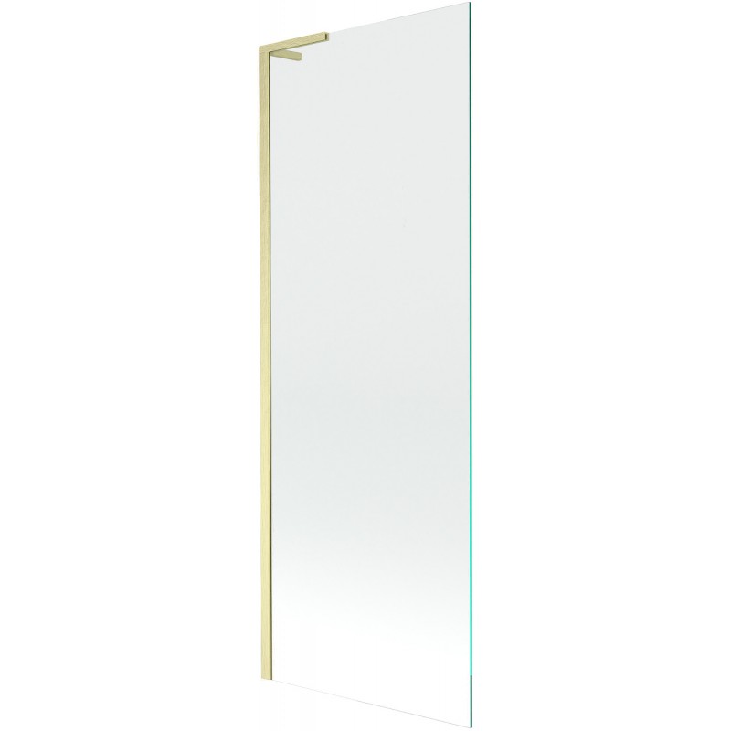 Mexen Next L vanová zástěna 1-křídlová 70 x 150 cm, transparentní, zlatá kartáčovaná - 895-070-000-03-00-55