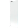 Mexen Next L vanová zástěna 1-křídlová 70 x 150 cm, transparentní, broušený tmavě šedý - 895-070-000-03-00-66
