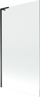 Mexen Next L vanová zástěna 1-křídlová 100 x 150 cm, transparentní, černá - 895-100-000-03-00-70