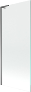Mexen Next L vanová zástěna 1-křídlová 80 x 150 cm, transparentní, gun metal - 895-080-000-03-00-95